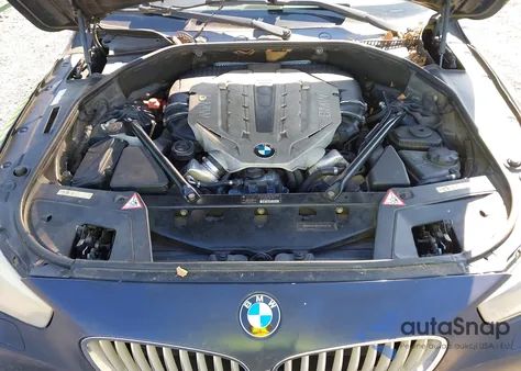 2010 BMW 550I Gran Turismo Gt from USA, damaged, VIN WBASN4C56AC208664